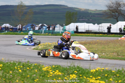 Thomas SUZANNE — 29 & 30/04/2023 : 4ème manche du Championnat du Sud à Karting Plus Belmont sur Rance (photos Stéphane Agnus) 2023 — karting
