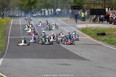 29 & 30/04/2023 : 4ème manche du Championnat du Sud à Karting Plus Belmont sur Rance (photos Stéphane Agnus) 2023 — karting