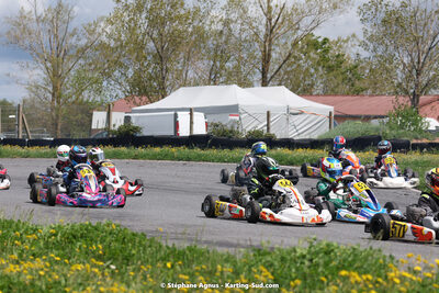 29 & 30/04/2023 : 4ème manche du Championnat du Sud à Karting Plus Belmont sur Rance (photos Stéphane Agnus) 2023 — karting