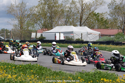 29 & 30/04/2023 : 4ème manche du Championnat du Sud à Karting Plus Belmont sur Rance (photos Stéphane Agnus) 2023 — karting