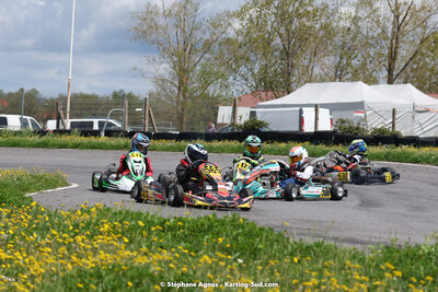 29 & 30/04/2023 : 4ème manche du Championnat du Sud à Karting Plus Belmont sur Rance (photos Stéphane Agnus) 2023 — karting