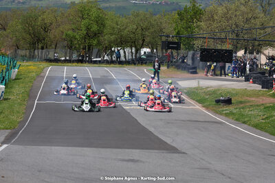 29 & 30/04/2023 : 4ème manche du Championnat du Sud à Karting Plus Belmont sur Rance (photos Stéphane Agnus) 2023 — karting