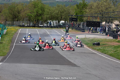 29 & 30/04/2023 : 4ème manche du Championnat du Sud à Karting Plus Belmont sur Rance (photos Stéphane Agnus) 2023 — karting