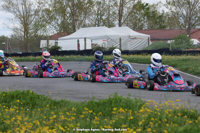 29 & 30/04/2023 : 4ème manche du Championnat du Sud à Karting Plus Belmont sur Rance (photos Stéphane Agnus) 2023 — karting