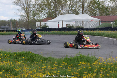 29 & 30/04/2023 : 4ème manche du Championnat du Sud à Karting Plus Belmont sur Rance (photos Stéphane Agnus) 2023 — karting