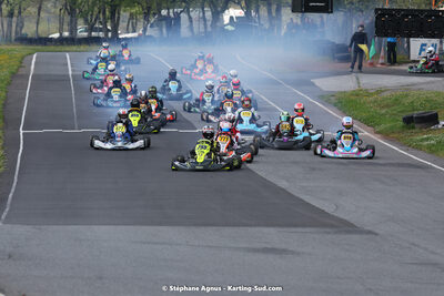 29 & 30/04/2023 : 4ème manche du Championnat du Sud à Karting Plus Belmont sur Rance (photos Stéphane Agnus) 2023 — karting