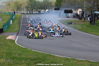 29 & 30/04/2023 : 4ème manche du Championnat du Sud à Karting Plus Belmont sur Rance (photos Stéphane Agnus) 2023 — karting