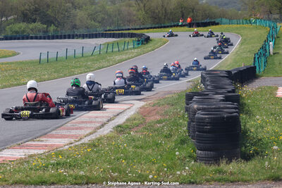 29 & 30/04/2023 : 4ème manche du Championnat du Sud à Karting Plus Belmont sur Rance (photos Stéphane Agnus) 2023 — karting
