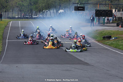 29 & 30/04/2023 : 4ème manche du Championnat du Sud à Karting Plus Belmont sur Rance (photos Stéphane Agnus) 2023 — karting