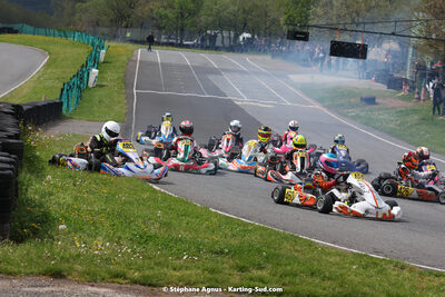 29 & 30/04/2023 : 4ème manche du Championnat du Sud à Karting Plus Belmont sur Rance (photos Stéphane Agnus) 2023 — karting