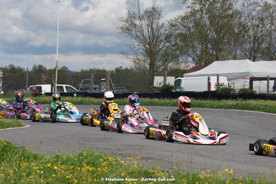 29 & 30/04/2023 : 4ème manche du Championnat du Sud à Karting Plus Belmont sur Rance (photos Stéphane Agnus) 2023 — karting