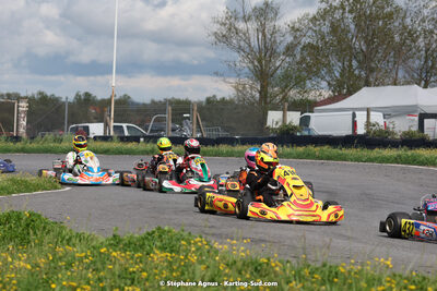 29 & 30/04/2023 : 4ème manche du Championnat du Sud à Karting Plus Belmont sur Rance (photos Stéphane Agnus) 2023 — karting