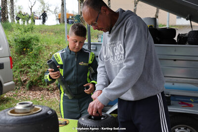 Gérard SAINT-ARROMAN, Julien SAINT-ARROMAN — 29 & 30/04/2023 : 4ème manche du Championnat du Sud à Karting Plus Belmont sur Rance (photos Stéphane Agnus) 2023 — karting