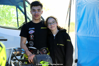 Colyn TETUA — 29 & 30/04/2023 : 4ème manche du Championnat du Sud à Karting Plus Belmont sur Rance (photos Stéphane Agnus) 2023 — karting