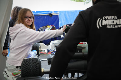 Louise Marie DUPUY — 29 & 30/04/2023 : 4ème manche du Championnat du Sud à Karting Plus Belmont sur Rance (photos Stéphane Agnus) 2023 — karting