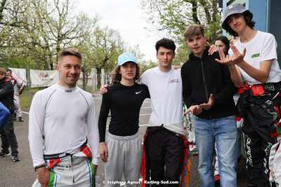 29 & 30/04/2023 : 4ème manche du Championnat du Sud à Karting Plus Belmont sur Rance (photos Stéphane Agnus) 2023 — karting