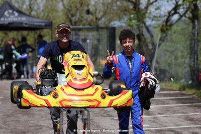 Louka MICHEL — 29 & 30/04/2023 : 4ème manche du Championnat du Sud à Karting Plus Belmont sur Rance (photos Stéphane Agnus) 2023 — karting