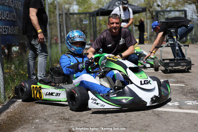 29 & 30/04/2023 : 4ème manche du Championnat du Sud à Karting Plus Belmont sur Rance (photos Stéphane Agnus) 2023 — karting