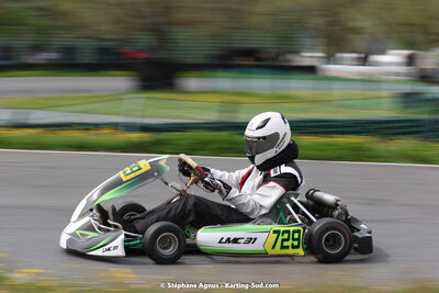 29 & 30/04/2023 : 4ème manche du Championnat du Sud à Karting Plus Belmont sur Rance (photos Stéphane Agnus) 2023 — karting