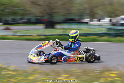 29 & 30/04/2023 : 4ème manche du Championnat du Sud à Karting Plus Belmont sur Rance (photos Stéphane Agnus) 2023 — karting
