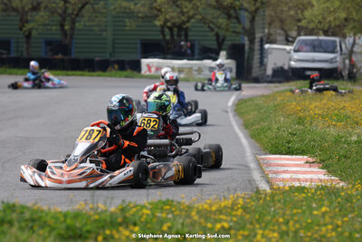 29 & 30/04/2023 : 4ème manche du Championnat du Sud à Karting Plus Belmont sur Rance (photos Stéphane Agnus) 2023 — karting
