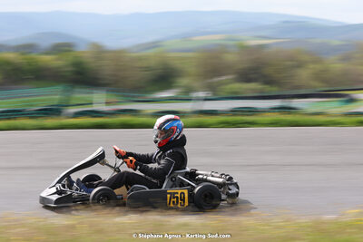29 & 30/04/2023 : 4ème manche du Championnat du Sud à Karting Plus Belmont sur Rance (photos Stéphane Agnus) 2023 — karting