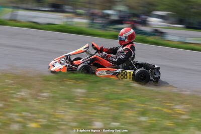 29 & 30/04/2023 : 4ème manche du Championnat du Sud à Karting Plus Belmont sur Rance (photos Stéphane Agnus) 2023 — karting