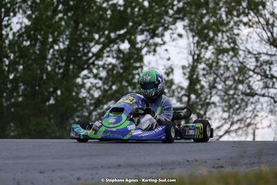 Maxime MOURGUES — 29 & 30/04/2023 : 4ème manche du Championnat du Sud à Karting Plus Belmont sur Rance (photos Stéphane Agnus) 2023 — karting