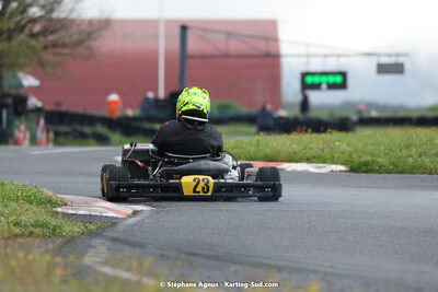 Sacha CATALA — 29 & 30/04/2023 : 4ème manche du Championnat du Sud à Karting Plus Belmont sur Rance (photos Stéphane Agnus) 2023 — karting