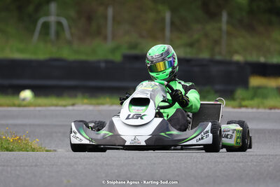 Yannick LECLERC — 29 & 30/04/2023 : 4ème manche du Championnat du Sud à Karting Plus Belmont sur Rance (photos Stéphane Agnus) 2023 — karting