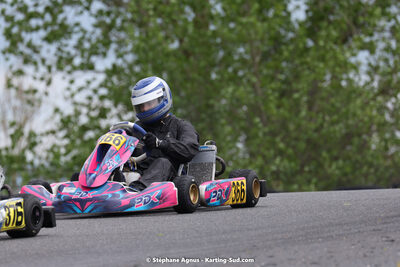 29 & 30/04/2023 : 4ème manche du Championnat du Sud à Karting Plus Belmont sur Rance (photos Stéphane Agnus) 2023 — karting