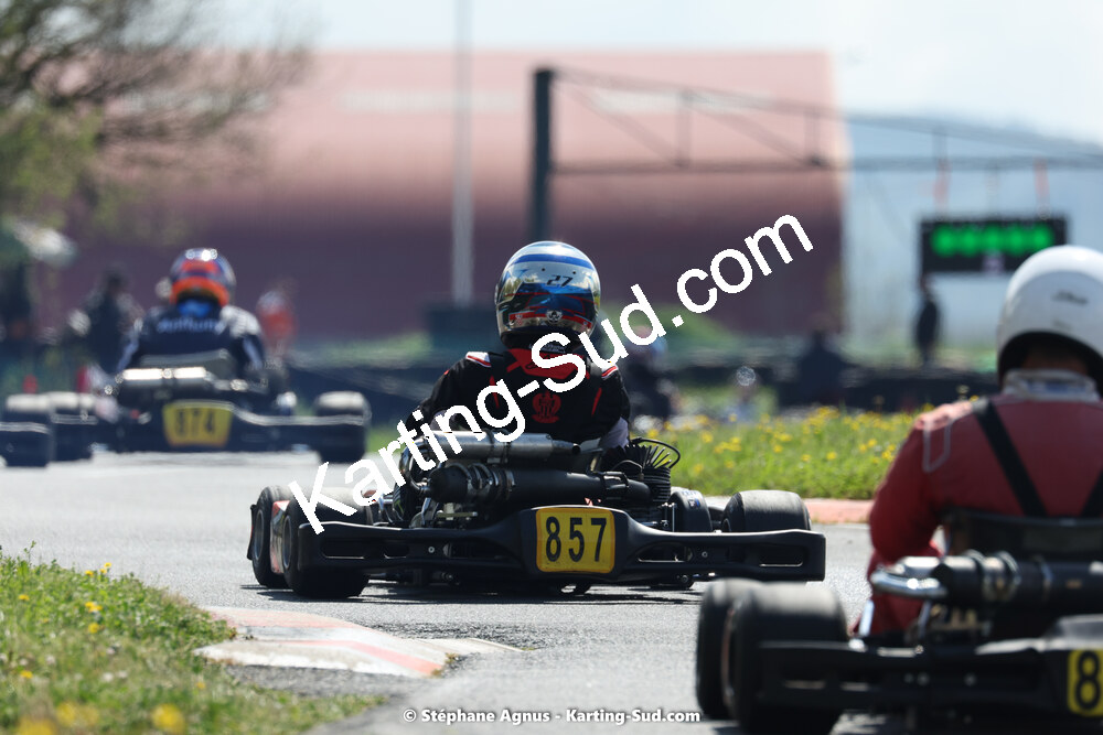 29 & 30/04/2023 : 4ème manche du Championnat du Sud à Karting Plus Belmont sur Rance (photos Stéphane Agnus) 2023 — karting