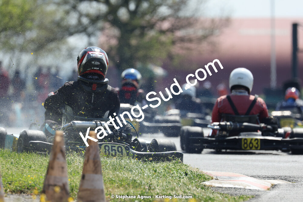 29 & 30/04/2023 : 4ème manche du Championnat du Sud à Karting Plus Belmont sur Rance (photos Stéphane Agnus) 2023 — karting