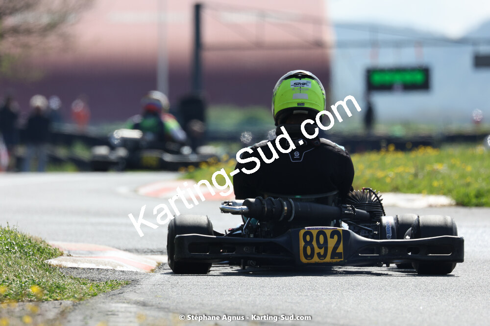 29 & 30/04/2023 : 4ème manche du Championnat du Sud à Karting Plus Belmont sur Rance (photos Stéphane Agnus) 2023 — karting