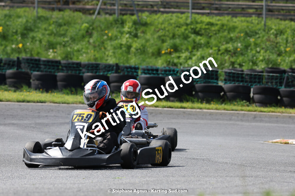 29 & 30/04/2023 : 4ème manche du Championnat du Sud à Karting Plus Belmont sur Rance (photos Stéphane Agnus) 2023 — karting