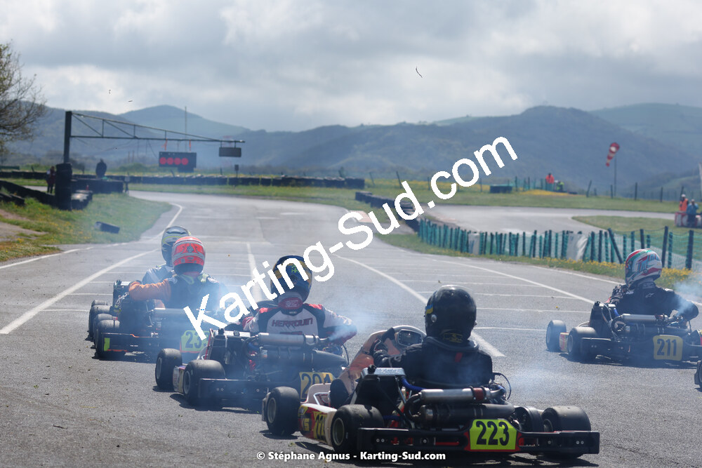29 & 30/04/2023 : 4ème manche du Championnat du Sud à Karting Plus Belmont sur Rance (photos Stéphane Agnus) 2023 — karting