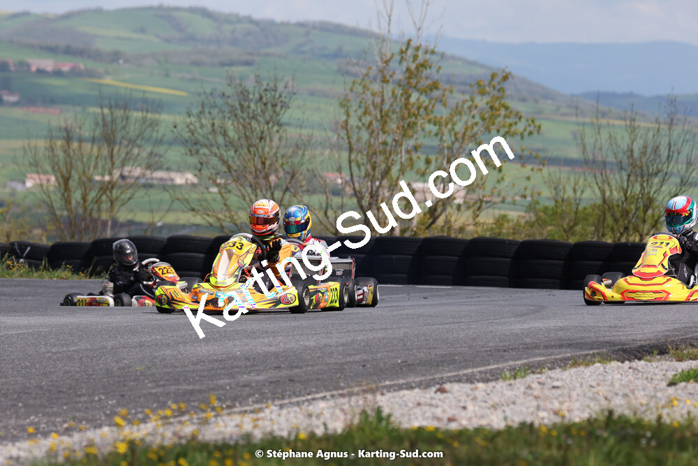 29 & 30/04/2023 : 4ème manche du Championnat du Sud à Karting Plus Belmont sur Rance (photos Stéphane Agnus) 2023 — karting
