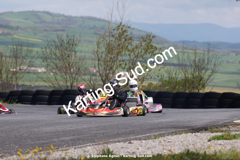 29 & 30/04/2023 : 4ème manche du Championnat du Sud à Karting Plus Belmont sur Rance (photos Stéphane Agnus) 2023 — karting