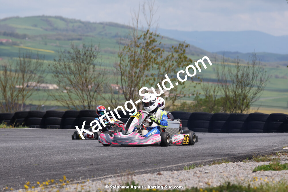 29 & 30/04/2023 : 4ème manche du Championnat du Sud à Karting Plus Belmont sur Rance (photos Stéphane Agnus) 2023 — karting