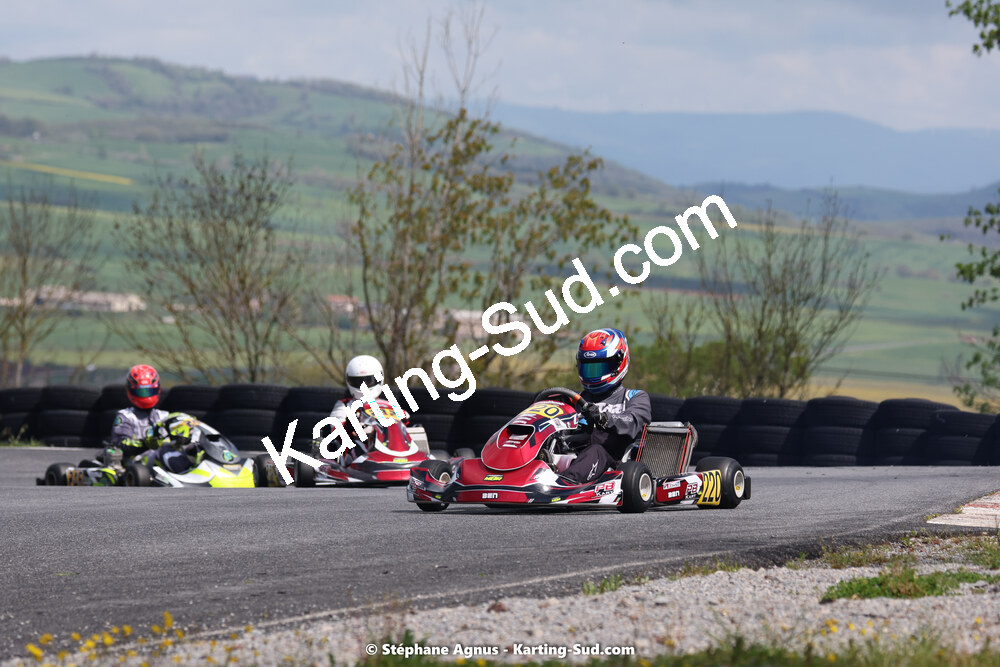 29 & 30/04/2023 : 4ème manche du Championnat du Sud à Karting Plus Belmont sur Rance (photos Stéphane Agnus) 2023 — karting