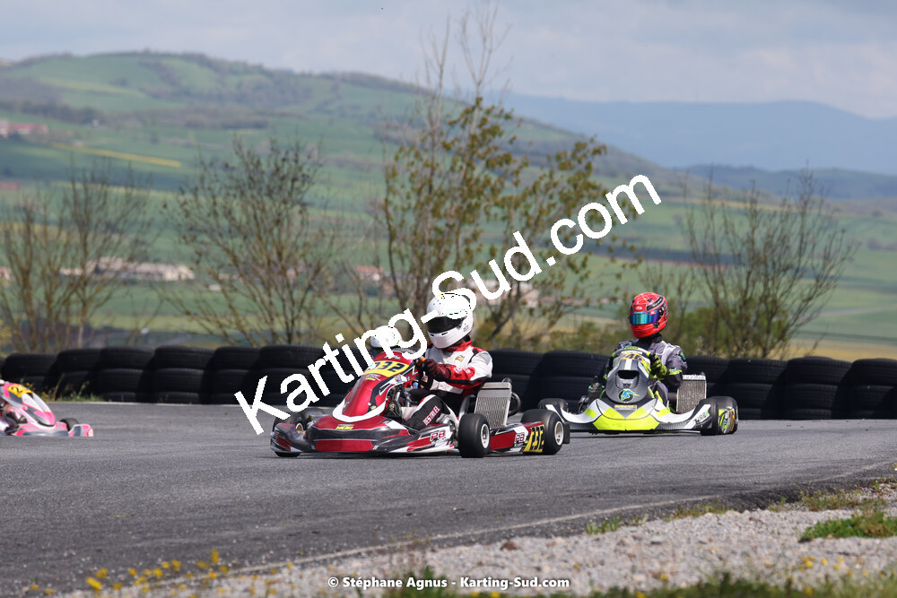 29 & 30/04/2023 : 4ème manche du Championnat du Sud à Karting Plus Belmont sur Rance (photos Stéphane Agnus) 2023 — karting