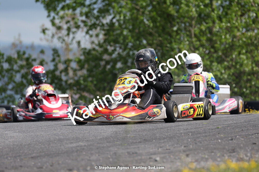 29 & 30/04/2023 : 4ème manche du Championnat du Sud à Karting Plus Belmont sur Rance (photos Stéphane Agnus) 2023 — karting