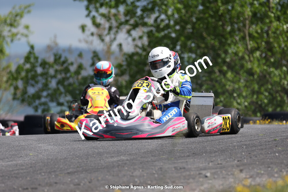 29 & 30/04/2023 : 4ème manche du Championnat du Sud à Karting Plus Belmont sur Rance (photos Stéphane Agnus) 2023 — karting