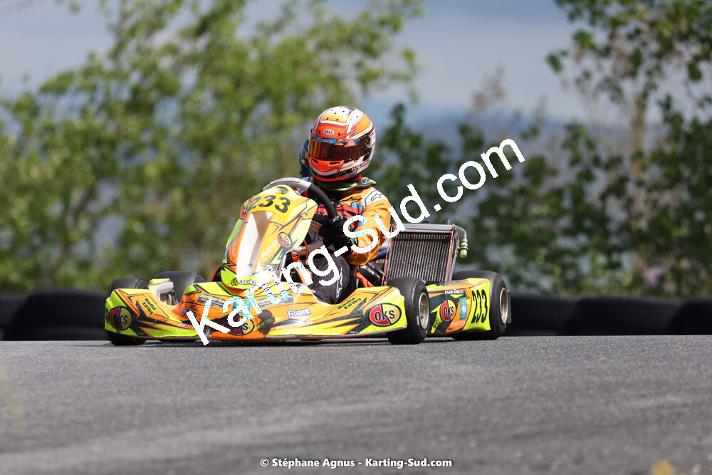 29 & 30/04/2023 : 4ème manche du Championnat du Sud à Karting Plus Belmont sur Rance (photos Stéphane Agnus) 2023 — karting