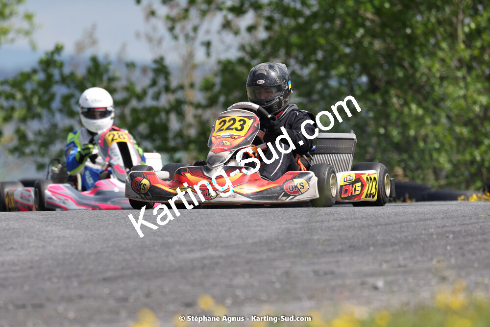 29 & 30/04/2023 : 4ème manche du Championnat du Sud à Karting Plus Belmont sur Rance (photos Stéphane Agnus) 2023 — karting