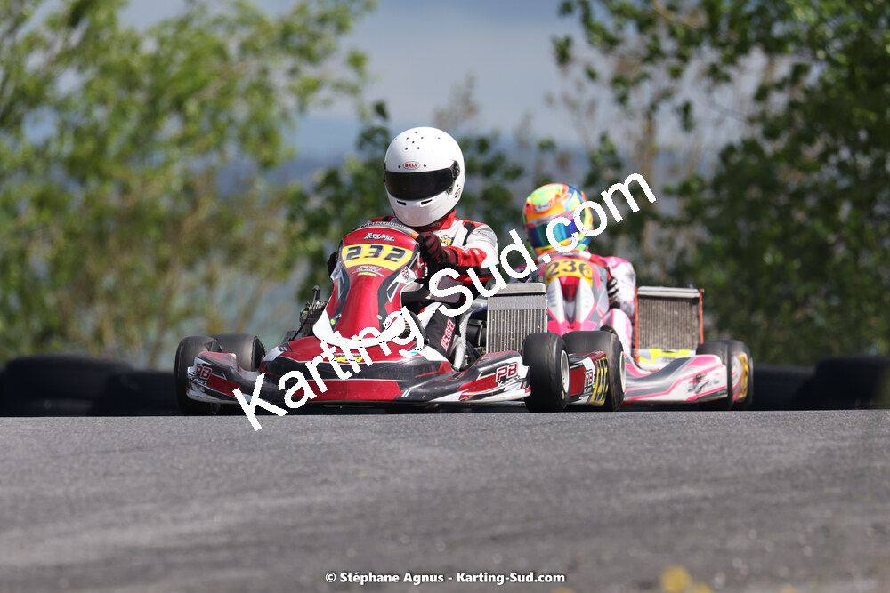 29 & 30/04/2023 : 4ème manche du Championnat du Sud à Karting Plus Belmont sur Rance (photos Stéphane Agnus) 2023 — karting