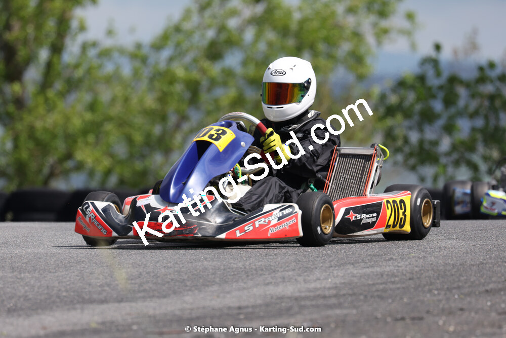 29 & 30/04/2023 : 4ème manche du Championnat du Sud à Karting Plus Belmont sur Rance (photos Stéphane Agnus) 2023 — karting