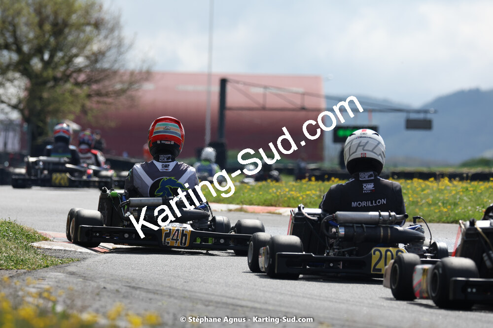 29 & 30/04/2023 : 4ème manche du Championnat du Sud à Karting Plus Belmont sur Rance (photos Stéphane Agnus) 2023 — karting