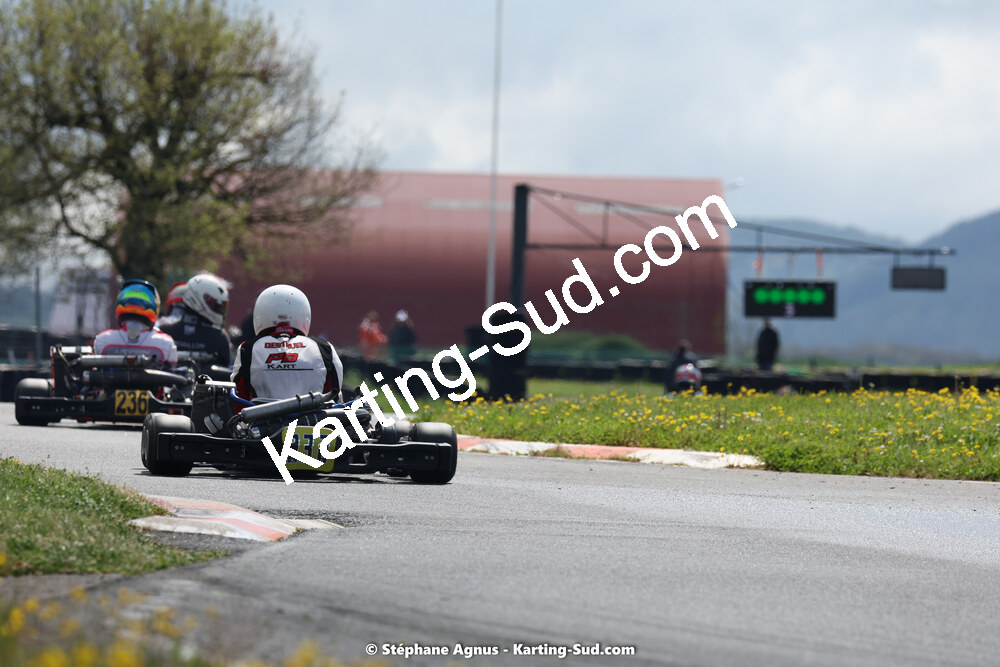 29 & 30/04/2023 : 4ème manche du Championnat du Sud à Karting Plus Belmont sur Rance (photos Stéphane Agnus) 2023 — karting