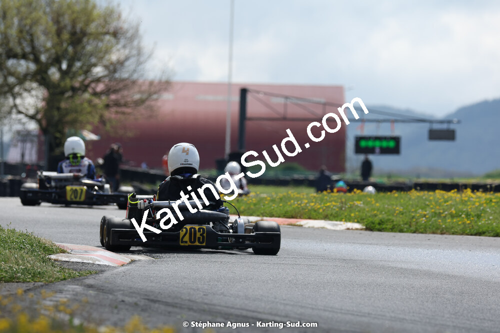 29 & 30/04/2023 : 4ème manche du Championnat du Sud à Karting Plus Belmont sur Rance (photos Stéphane Agnus) 2023 — karting